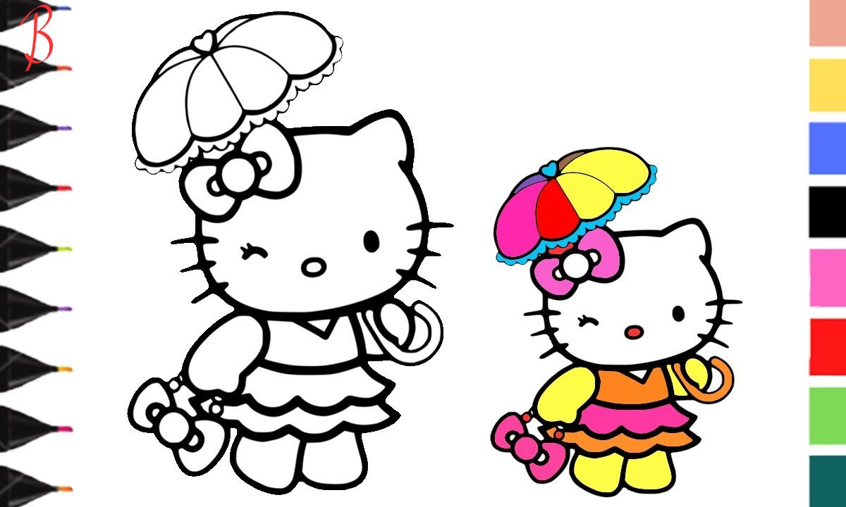 Exploring the coloringjq8b0un4kyy= hello kitty